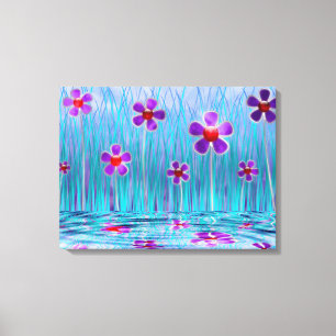 Lienzo Shy Daisies Canvas Print