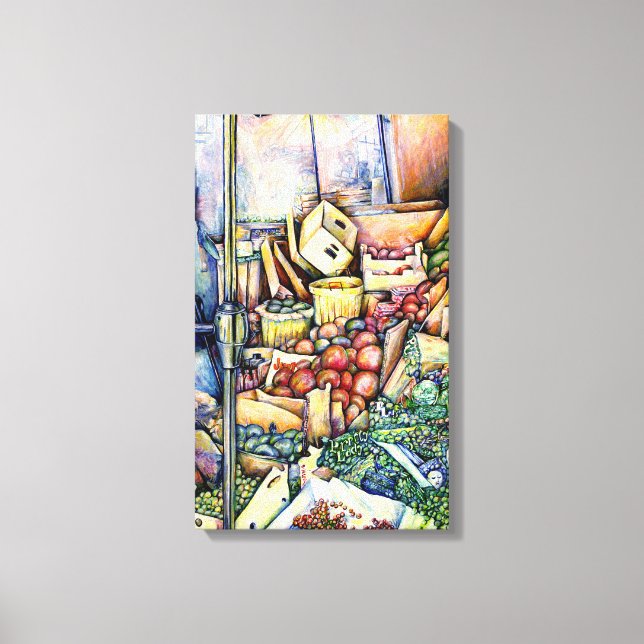 Lienzo Si Dios lo hubiera hecho mejor, se hubiera manteni (Anverso)