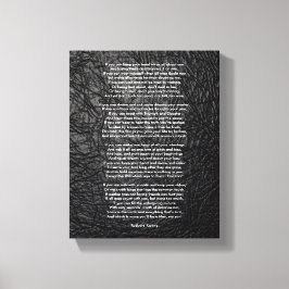 Lienzo Si por Rudyard Kipling pequeño