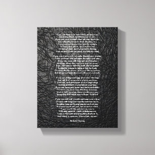 Lienzo Si por Rudyard Kipling pequeño