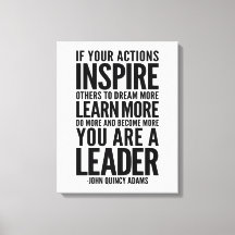 Si Sus Acciones Inspiran A Otros, John Quincy Adam