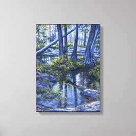 Lienzo "Si un árbol cae..."