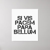 Si Vis Pacem Para Bellum