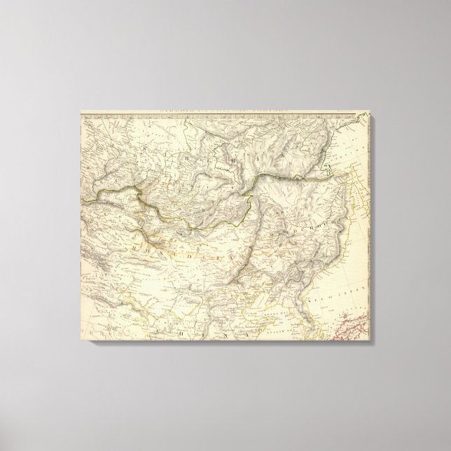 Lienzo Siberia, ejército chino (Anverso)