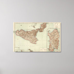 Lienzo Sicilia, Cerdeña
