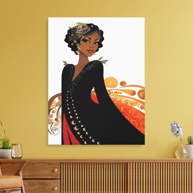 Lienzo SIEMPRE ELEGANTE Invitación #9 (Insitu (Sala de estar))