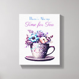 Lienzo Siempre hay tiempo para el té