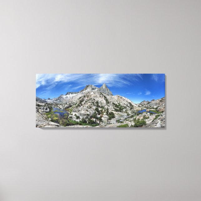 Lienzo Siete Hornos Sobre Siete Lagos De Gables - Sierra (Anverso)