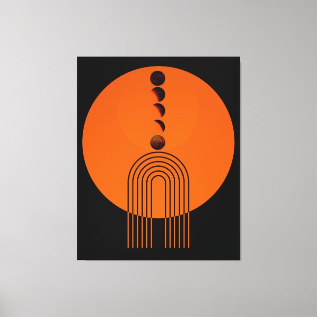 Lienzo Siglo de Luna del Arco Antiguo Planeta (Anverso)