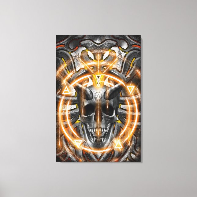 Lienzo Siglos y precintos Vol.2 (Anverso)