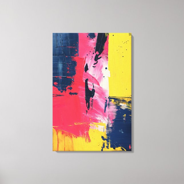 Lienzo Signal Through the Fracture (Anverso)