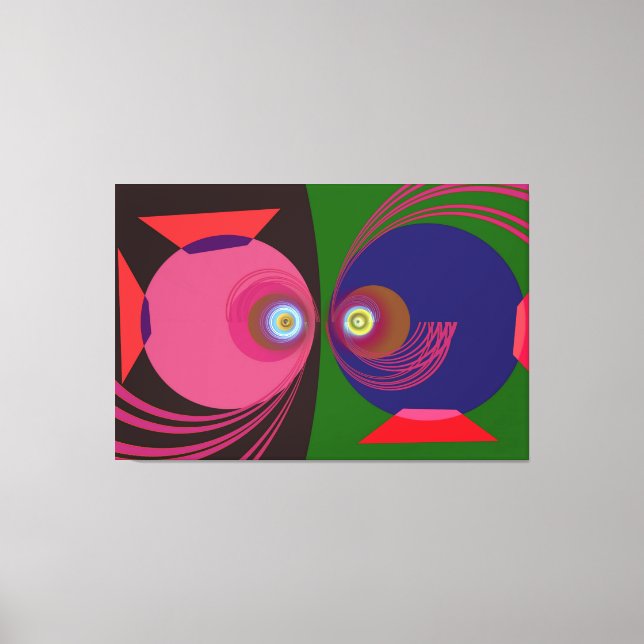 Lienzo Signe des Poissons  (Anverso)