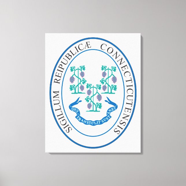 Lienzo Signo de conexión (Anverso)