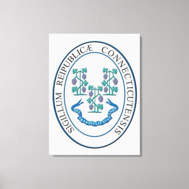 Lienzo Signo de conexión (Anverso)