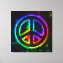 Signo de paz arcoiris