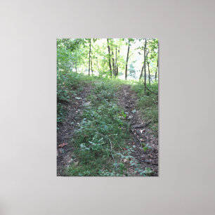 Lienzo ¡Sigue tu corazón fuera de camino!