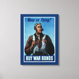 Lienzo ¡Sigue Volando! ~ Tuskeegee Airman