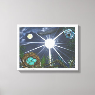 Lienzo Silence of Sacred Space