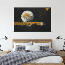 Silencio Dorado Bajo la Luna