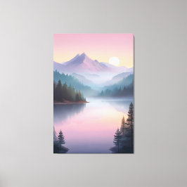 Lienzo Silencio en Sunset