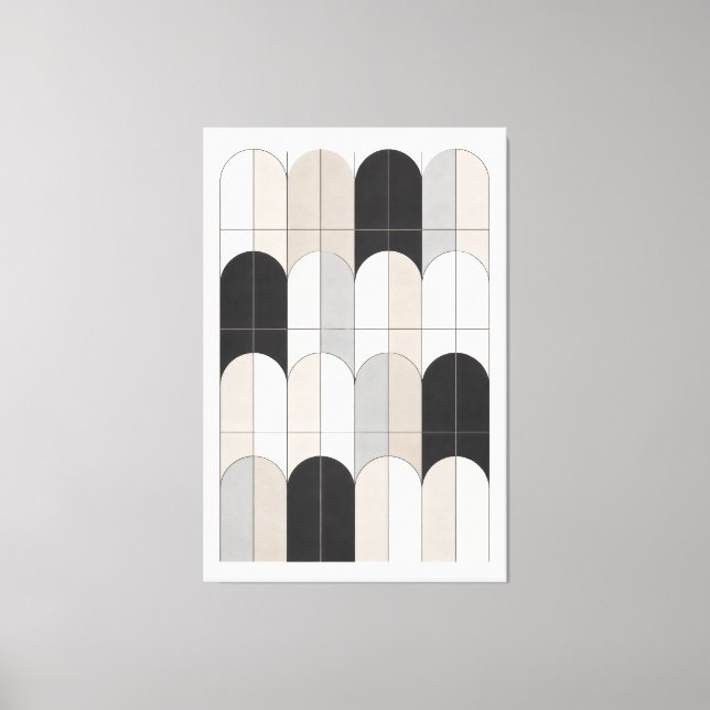 Lienzo Silencio Medido (Anverso)