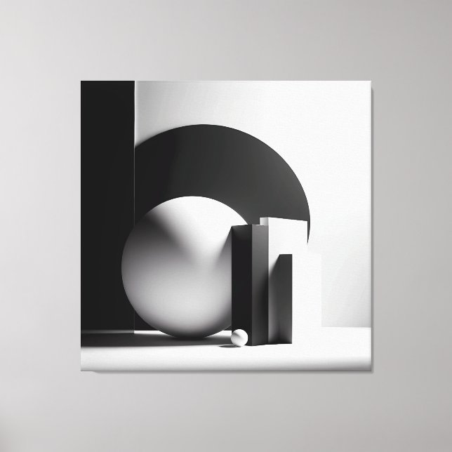 Lienzo Silent Monoliths in Light (Anverso)