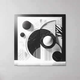 Lienzo Silent Patterns of Marble & Light