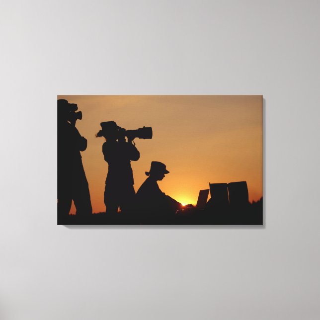 Lienzo Silhouettes (Anverso)