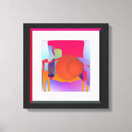 Lienzo Silla de Bolas Rojas