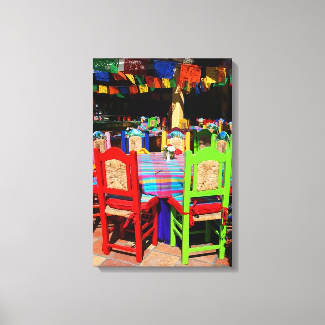 Lienzo SILLAS FIESTA 16x24 (Anverso)