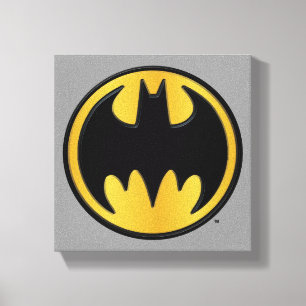 Lienzo Símbolo de Batman   Logotipo clásico