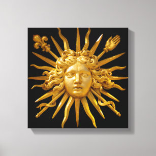 Lienzo Símbolo de Luis XIV el Rey Sol