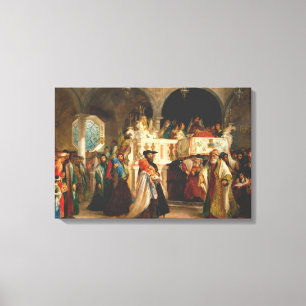 Lienzo Simchat Torah de Solomon Hart - Circa 1850