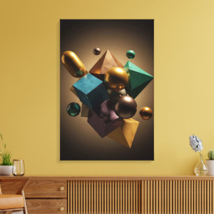 Lienzo Simetría dinámica