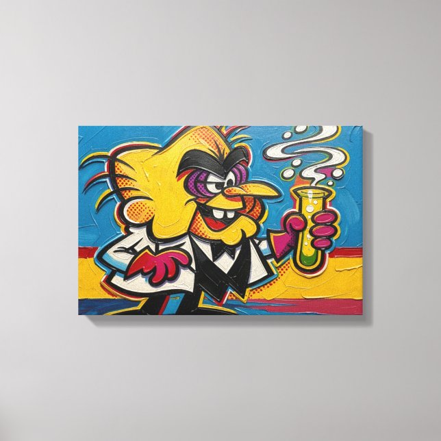 LIENZO SIMON BAR SINISTER 3 (Anverso)
