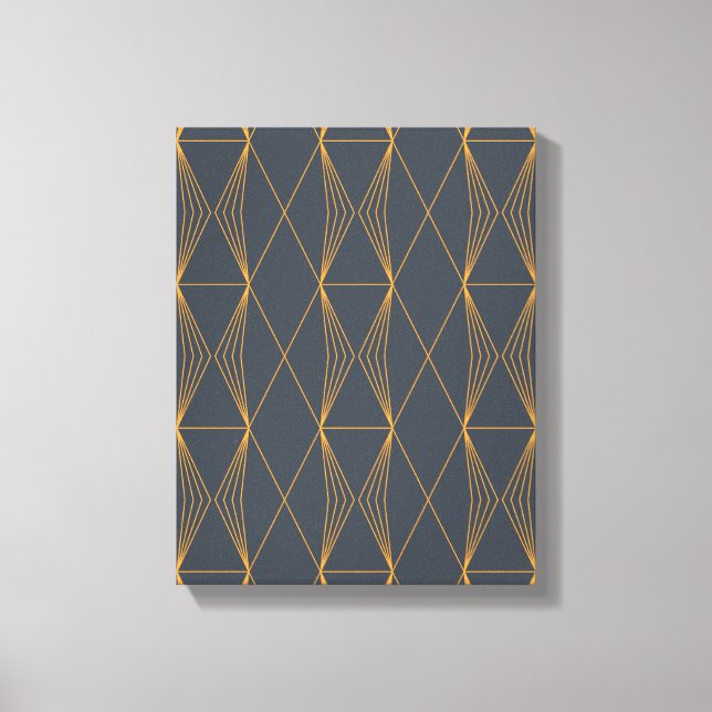 Lienzo Simple, elegant, cool, trendy line graphic pattern (Anverso)