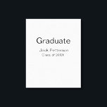 Lienzo simple graduado mínimo añadir nombre a clase moder<br><div class="desc">diseño de plantilla de personalizar</div>