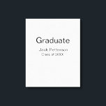 Lienzo simple graduado mínimo añadir nombre a clase moder<br><div class="desc">diseño de plantilla de personalizar</div>
