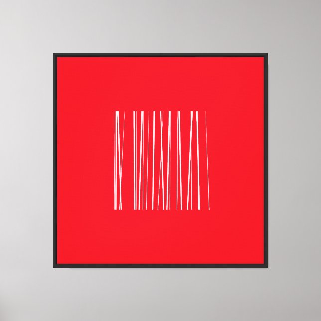 Lienzo Simplicidad Brillante (Anverso)