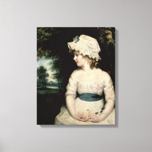 Lienzo Simplicidad - Retrato de Miss Theophilia Ghatkin