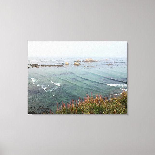 Lienzo Simpson Reef Overlook, Costa de Oregón (Anverso)