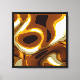 Lienzo Simulación de color oro metálico