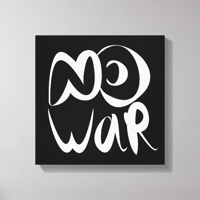 Lienzo Sin guerra (Anverso)