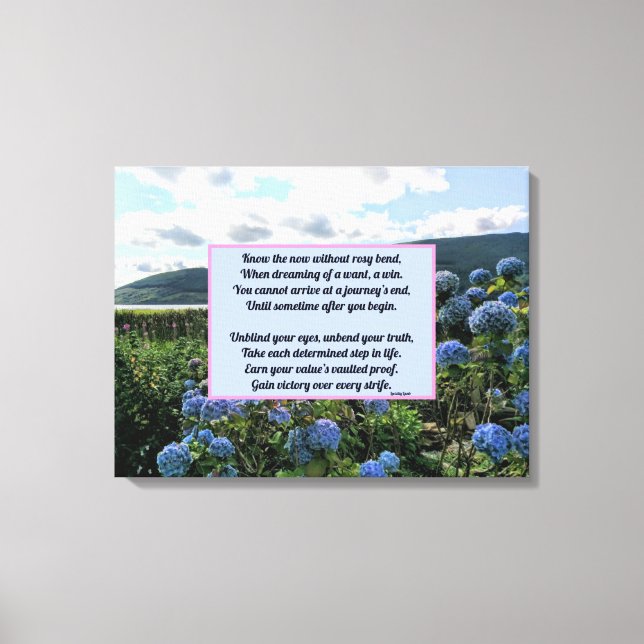 Lienzo Sin plegado rosado (Anverso)