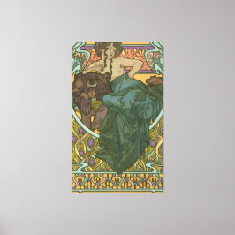 Lienzo Sin título de Alphonse Mucha (1902)