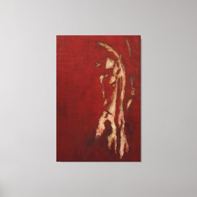 Lienzo sindona de 32" x 48" (Anverso)