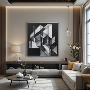 Lienzo Sinfonía Geométrica