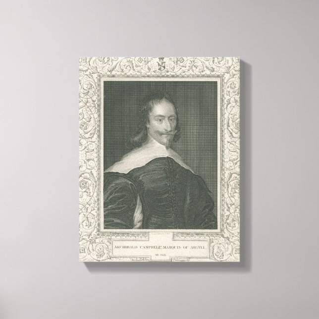 Lienzo Sir Archibald Campbell, Primera Marquesa (Anverso)