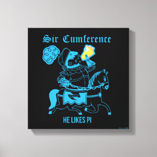 Lienzo Sir Cumference.