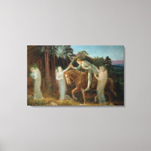 Lienzo Sir Galahad, c.1894 (aceite sobre lienzo)